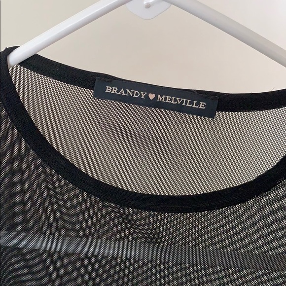 Brandy Melville mesh top - Picture 2 of 3